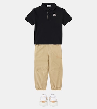 Polo EKD in cotone | Burberry Kids