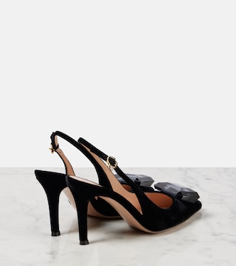 Escarpins Jaipur 85 en velours | Gianvito Rossi