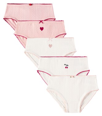 Set di 5 slip Minna in cotone | Konges Sløjd