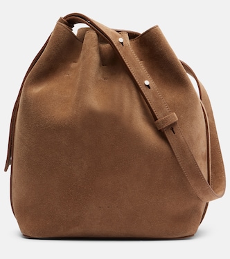 Marin Medium suede bucket bag | Aesther Ekme