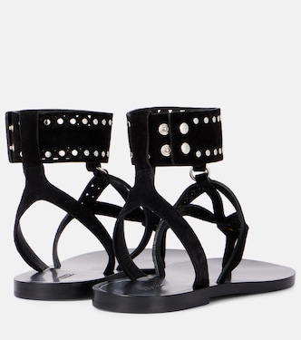 Sandali Edil in pelle con borchie | Isabel Marant