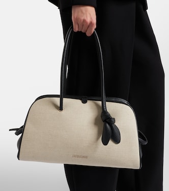 Turismo Medium canvas tote bag | Jacquemus