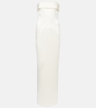 Vestido de novia Rhea de satén | The New Arrivals Ilkyaz Ozel