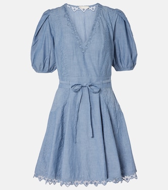 Minikleid Camila aus Baumwolle mit Spitze | Ulla Johnson