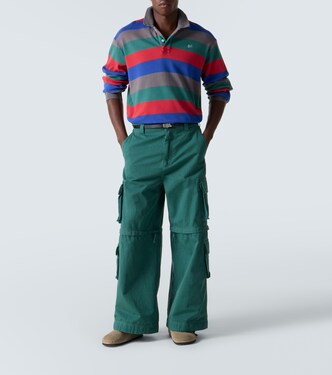 Striped cotton polo shirt | ERL