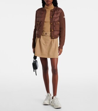 Daunenjacke mit Wolle | Moncler
