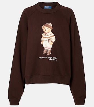 Polo Bear cotton-blend fleece sweatshirt | Polo Ralph Lauren