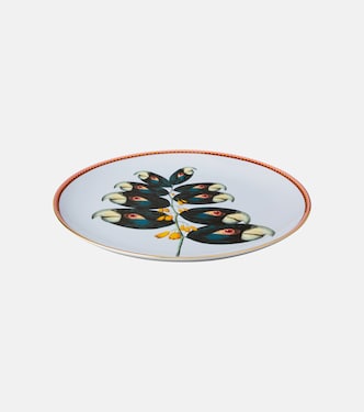 Parrotstem porcelain decorative plate | La DoubleJ