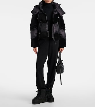 Daunenjacke Cathy mit Samt | Bogner