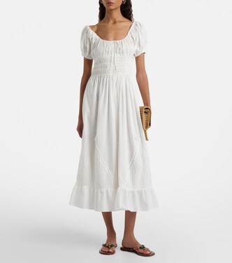 Sunniva cotton midi dress | Faithfull
