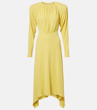 Draped jersey midi dress | Stella McCartney