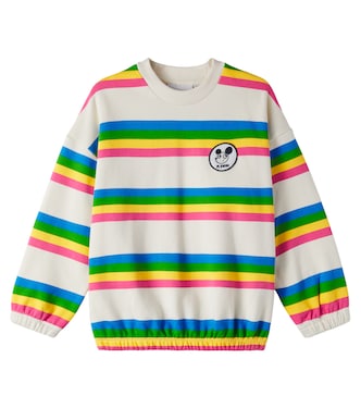 Ritzratz striped cotton jersey sweatshirt | Mini Rodini
