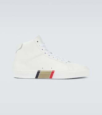 Rangleton high-top leather sneakers | Burberry