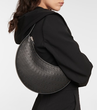 Schultertasche Le Demi-Lune Small aus Leder | Alaïa