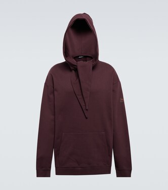 Felpa in jersey di cotone con cappuccio | Raf Simons