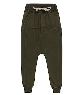 Pantaloni sportivi in jersey di cotone | Rick Owens Kids
