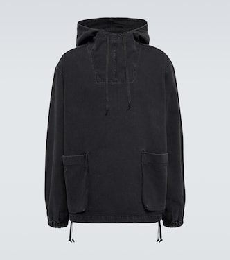 Cliff denim hoodie | The Frankie Shop
