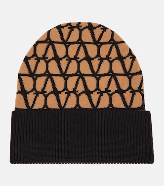 Berretto Toile Iconographe in cashmere | Valentino