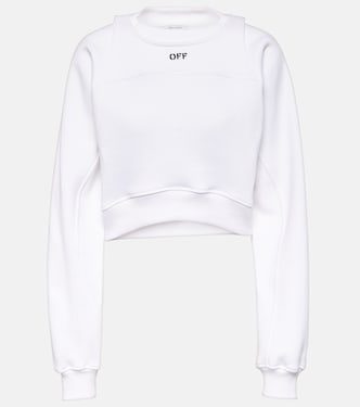 Sweat-shirt en coton mélangé | Off-White