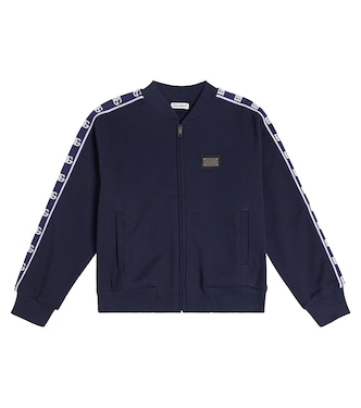 Chaqueta deportiva de algodón | Dolce&Gabbana Kids