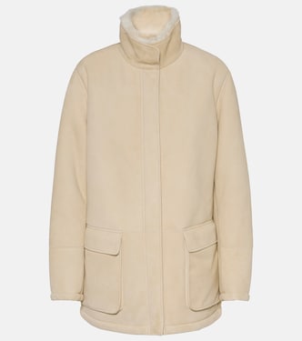 Chaqueta Voyageur de ante con borrego | Loro Piana