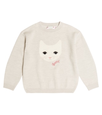 Pull Anumati intarsia en laine | Bonpoint