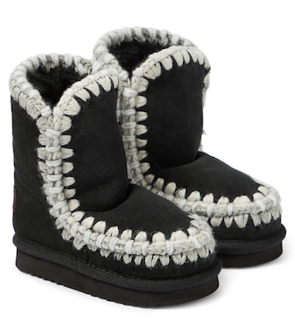 Stivali in suede con crochet | Mou Kids