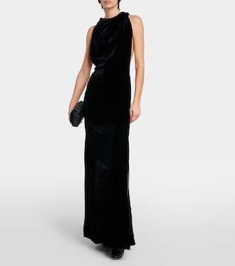 Velvet gown | Proenza Schouler