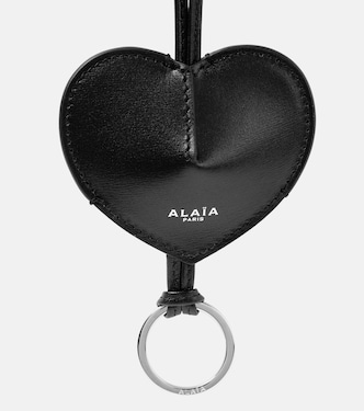 Le Coeur leather bag charm | Alaïa