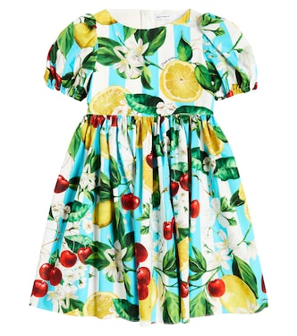 Robe en coton imprimé | Dolce&Gabbana Kids