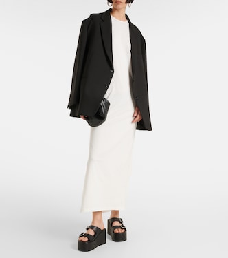 Robe longue Maya en coton mélangé | The Frankie Shop