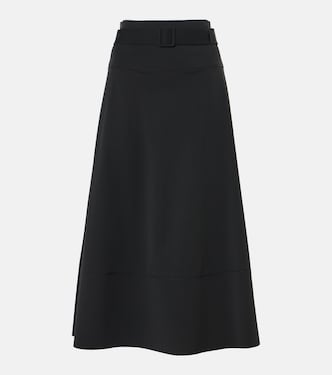 Falda midi Leisure de jersey | Max Mara
