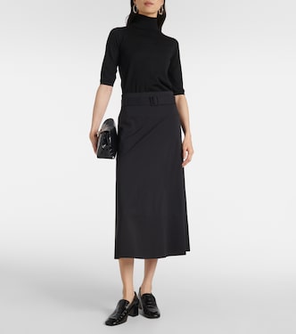 Falda midi Leisure de jersey | Max Mara