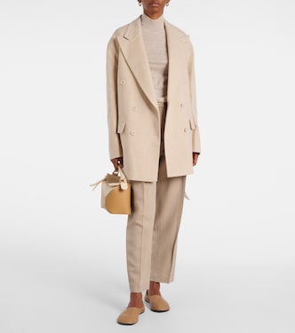 Blazer doppiopetto in lana e seta | Joseph