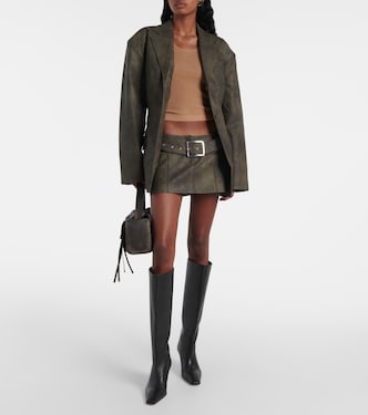 Kaya faux leather jacket | Aya Muse