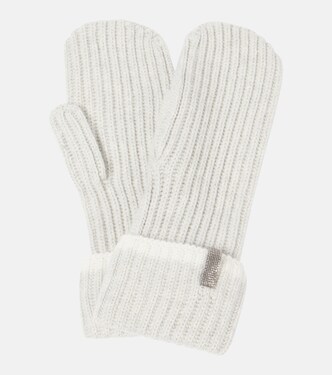 Cashmere mittens | Brunello Cucinelli