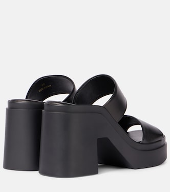 Next 110 leather platform mules | Clergerie