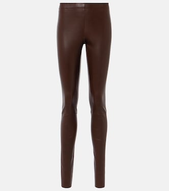 Leggings Carolyn aus Leder | Stouls