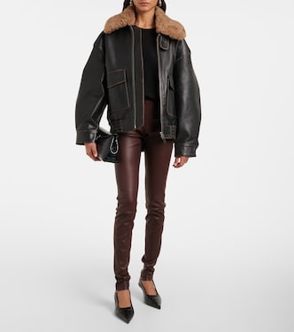 Pantalon Carolyn en cuir | Stouls