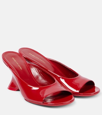 Mules in vernice con zeppa | Dries Van Noten