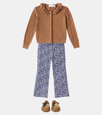 Emy cotton and cashmere cardigan | Bonpoint