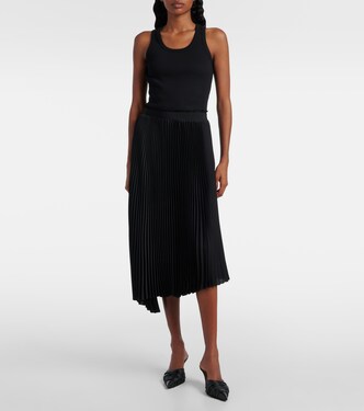 Robe midi en coton | McQueen