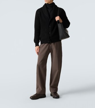 Triple Stitch Vetta leather sneakers | Zegna