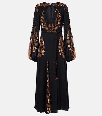 Cutout floral midi dress | Farm Rio