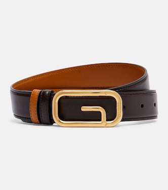 Reversible leather belt | Gucci