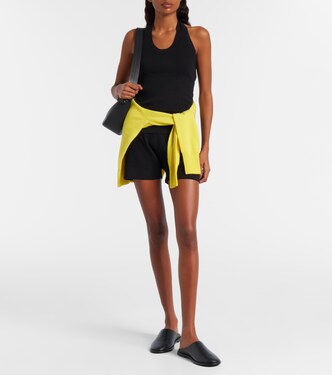 Bummy cotton and cashmere shorts | Extreme Cashmere