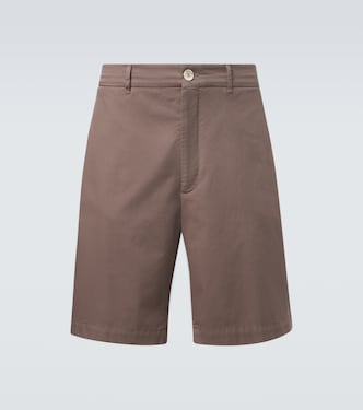 Cotton-blend Bermuda shorts | Brunello Cucinelli