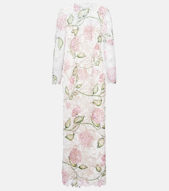 Midikleid aus Spitze | Oscar de la Renta