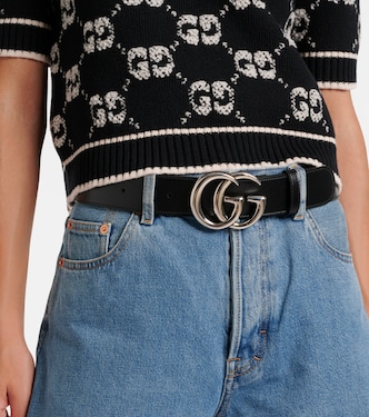 Cinturón GG Marmont de piel | Gucci