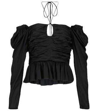 Bluse Mirelle aus Satin | Ulla Johnson